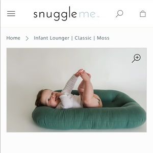 SnuggleMe Organic Infant Lounger